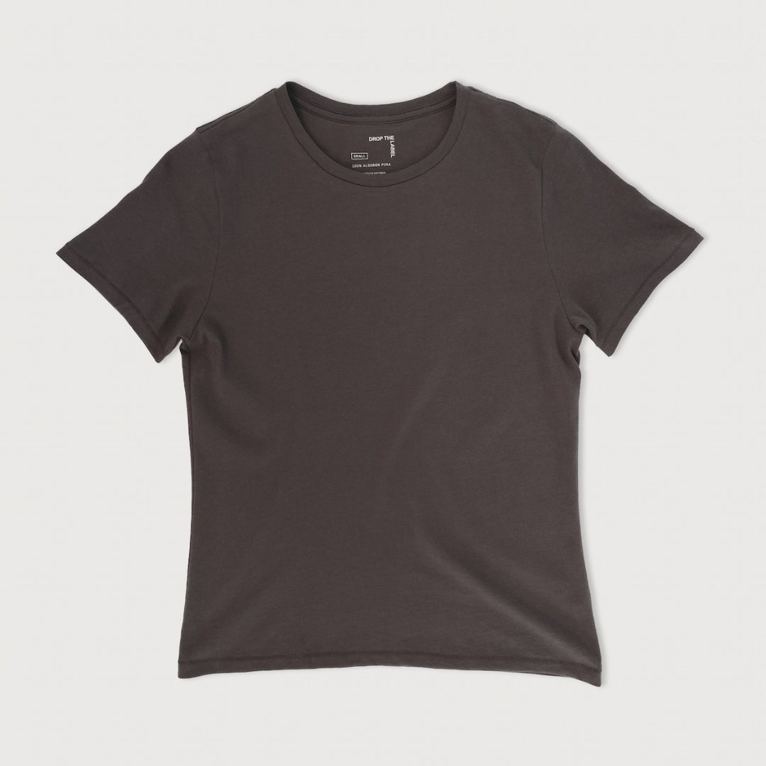T-shirt | Everyday Pima | Earth Brown - Aguacate Shop Perú