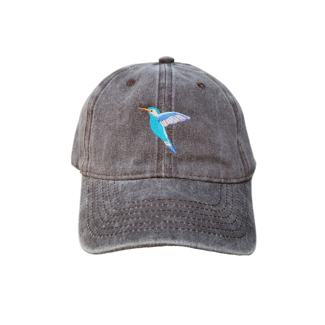 Gorra Picaflor - Tonos azules y morados