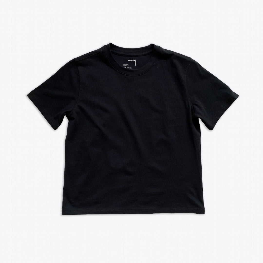 Boxy Tee | Heavy Cotton | Black - Aguacate Shop Perú
