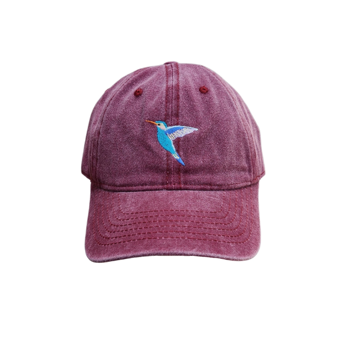 Gorra Picaflor - Tonos azules y morados