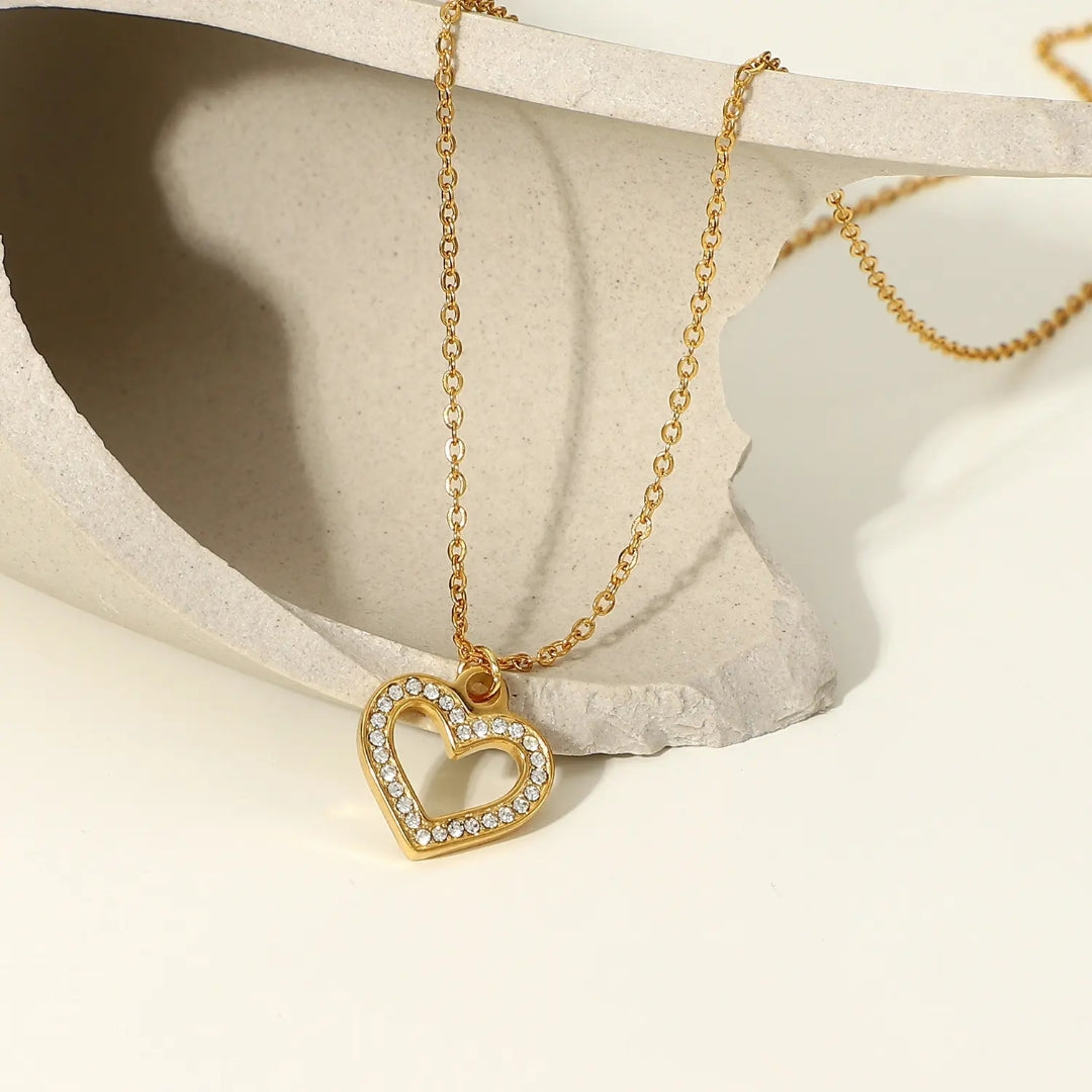 Collar Corazón de Circones