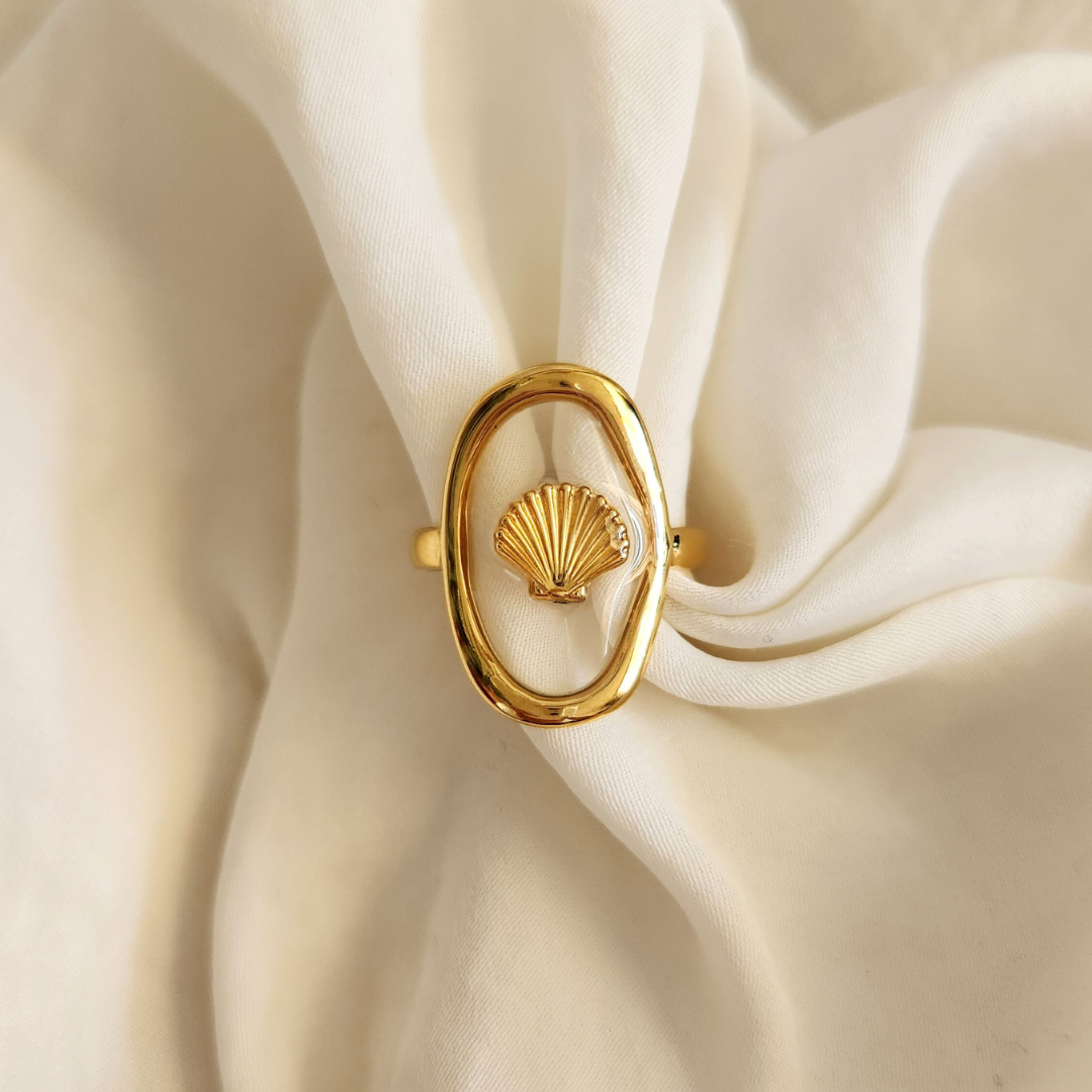 Anillo acrílico Conchita