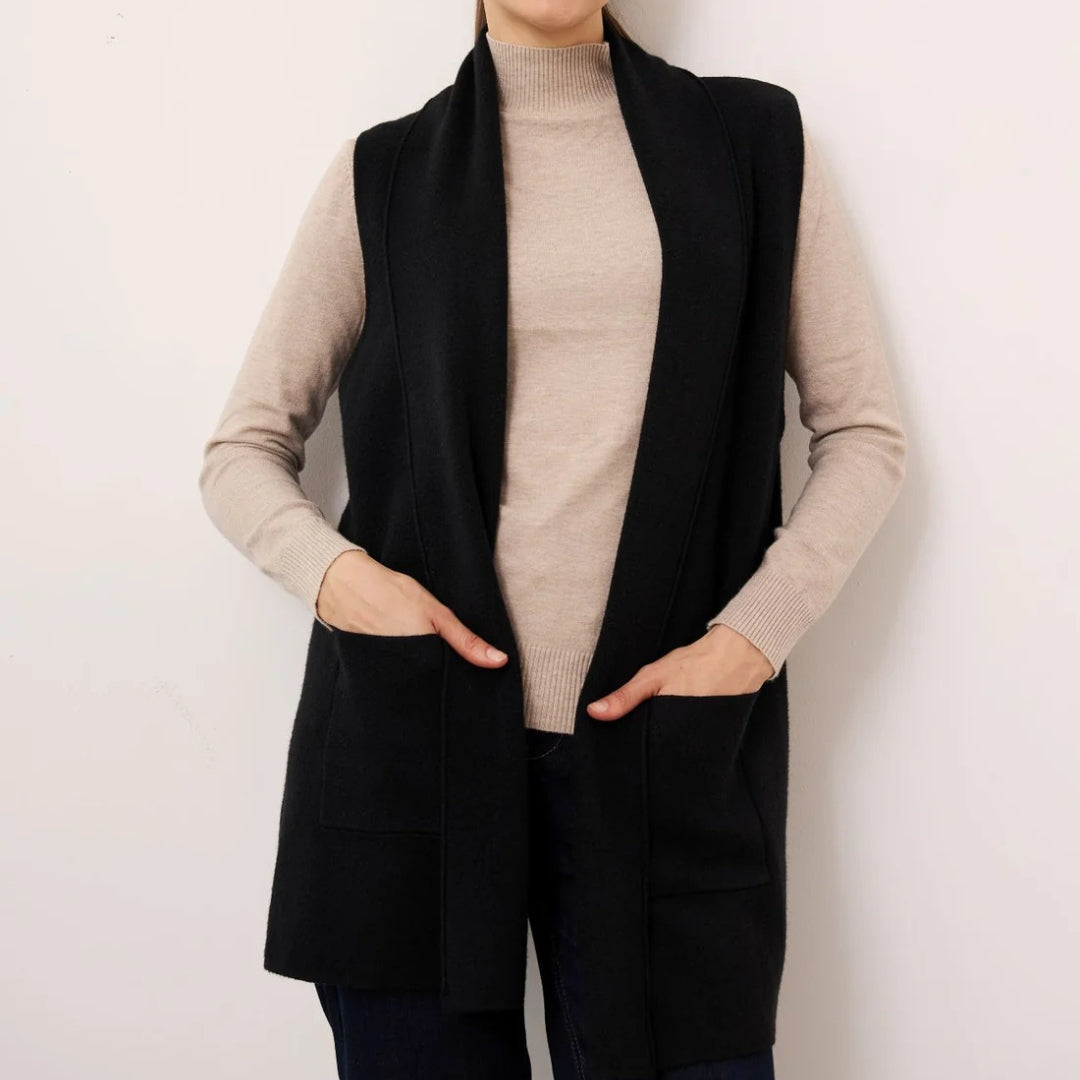 Chaleco Lorenza negro