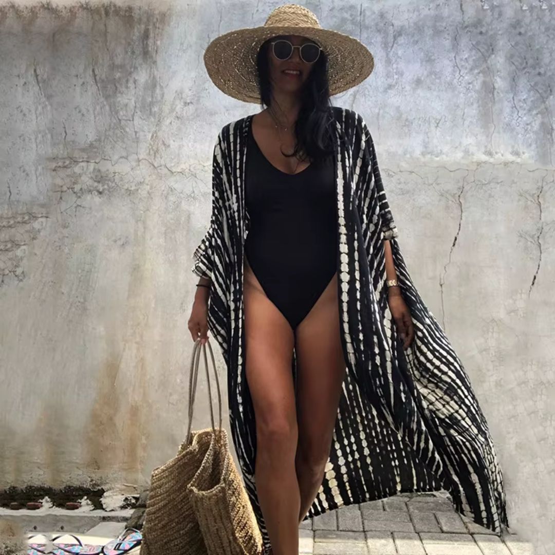 Salida de baño Positano - Negro