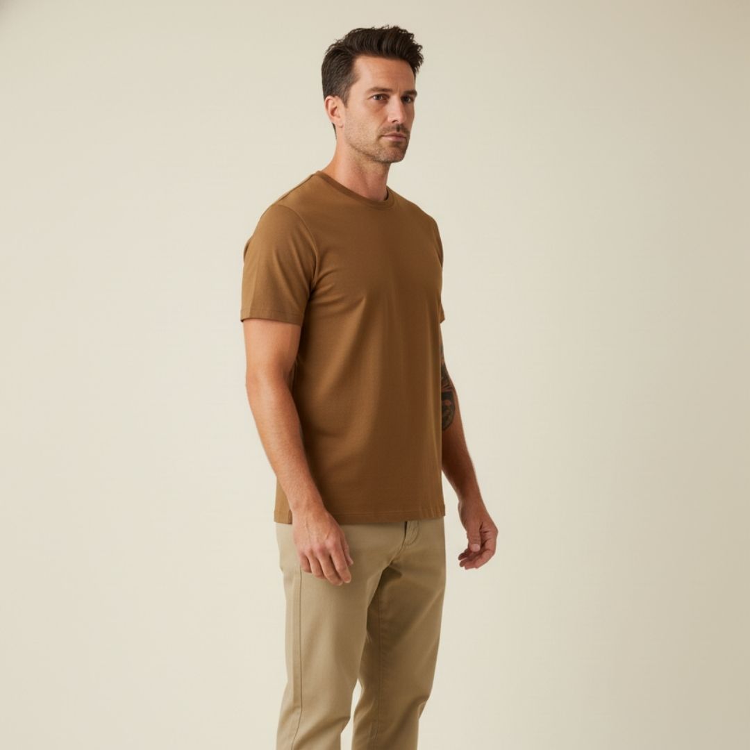 T-shirt | Pima Original | Island Tan - Aguacate Shop Perú