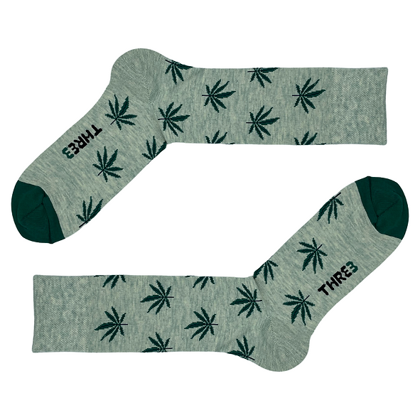 CALCETINES CASUALES CANNABIS