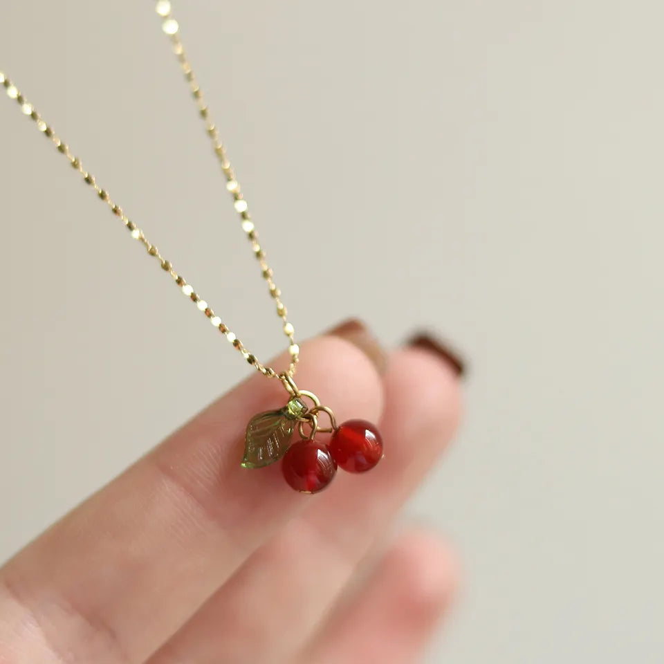 Collar Cerezas