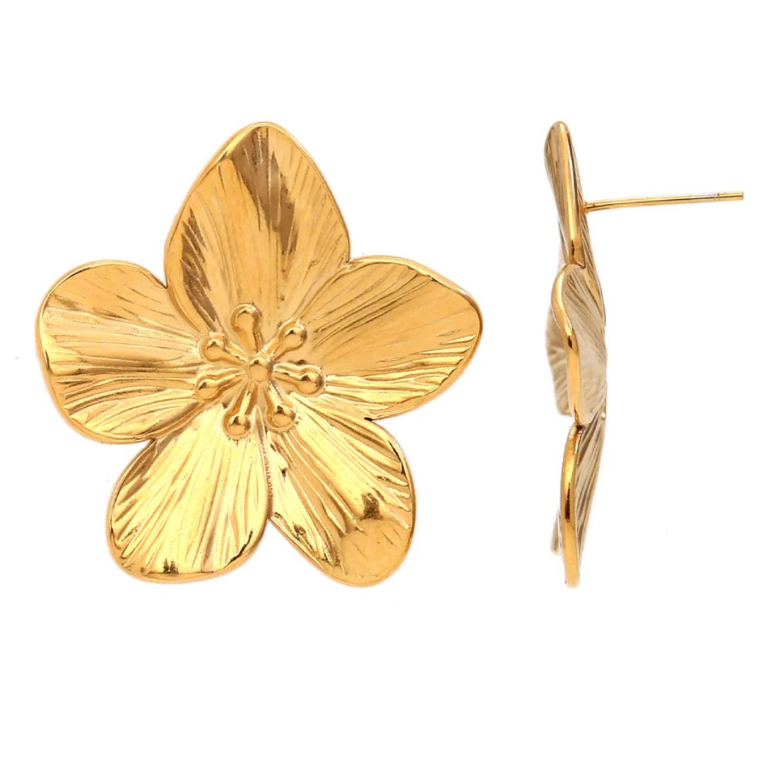Aretes Flor de Hong Kong