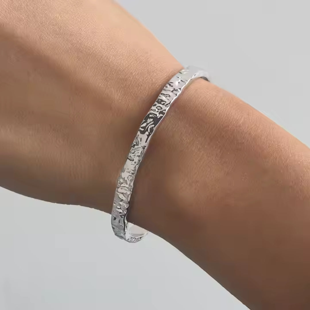 Pulsera Textura Silver