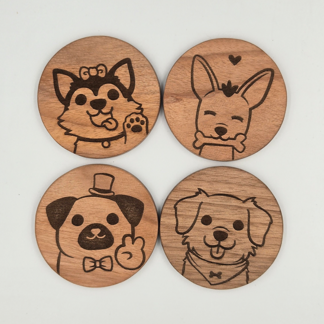 Set de posavasos Toto