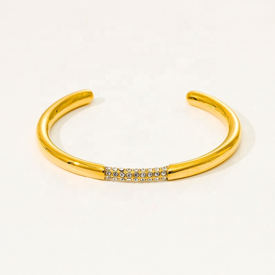 Pulsera Victoria - Circones transparentes