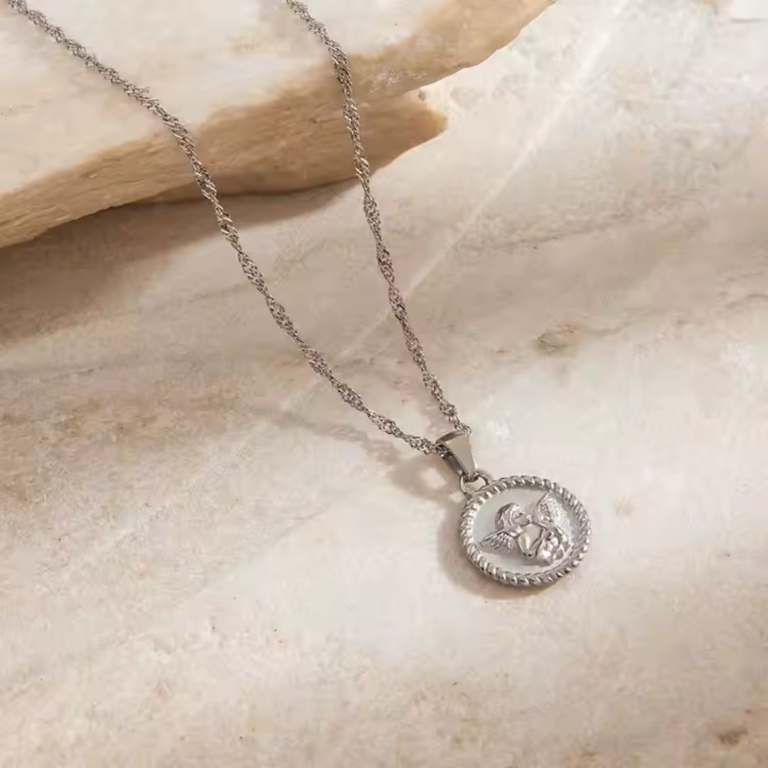 Collar Angel Silver