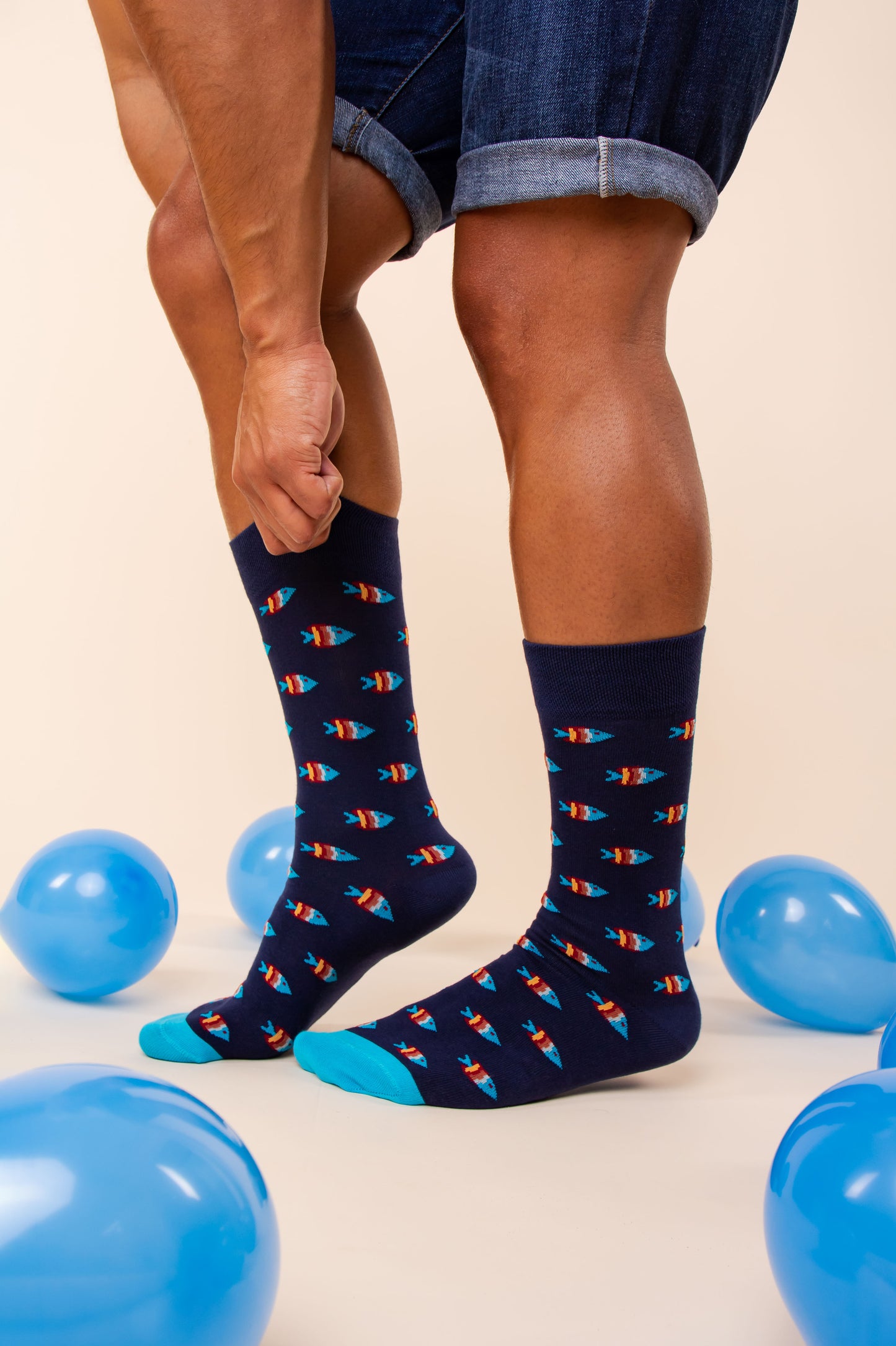 CALCETINES CASUALES HAPPY FISH