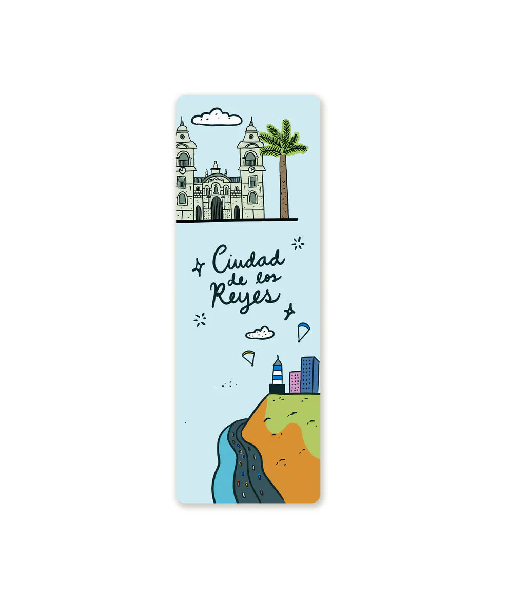 Separador de libros Ciudad de los Reyes