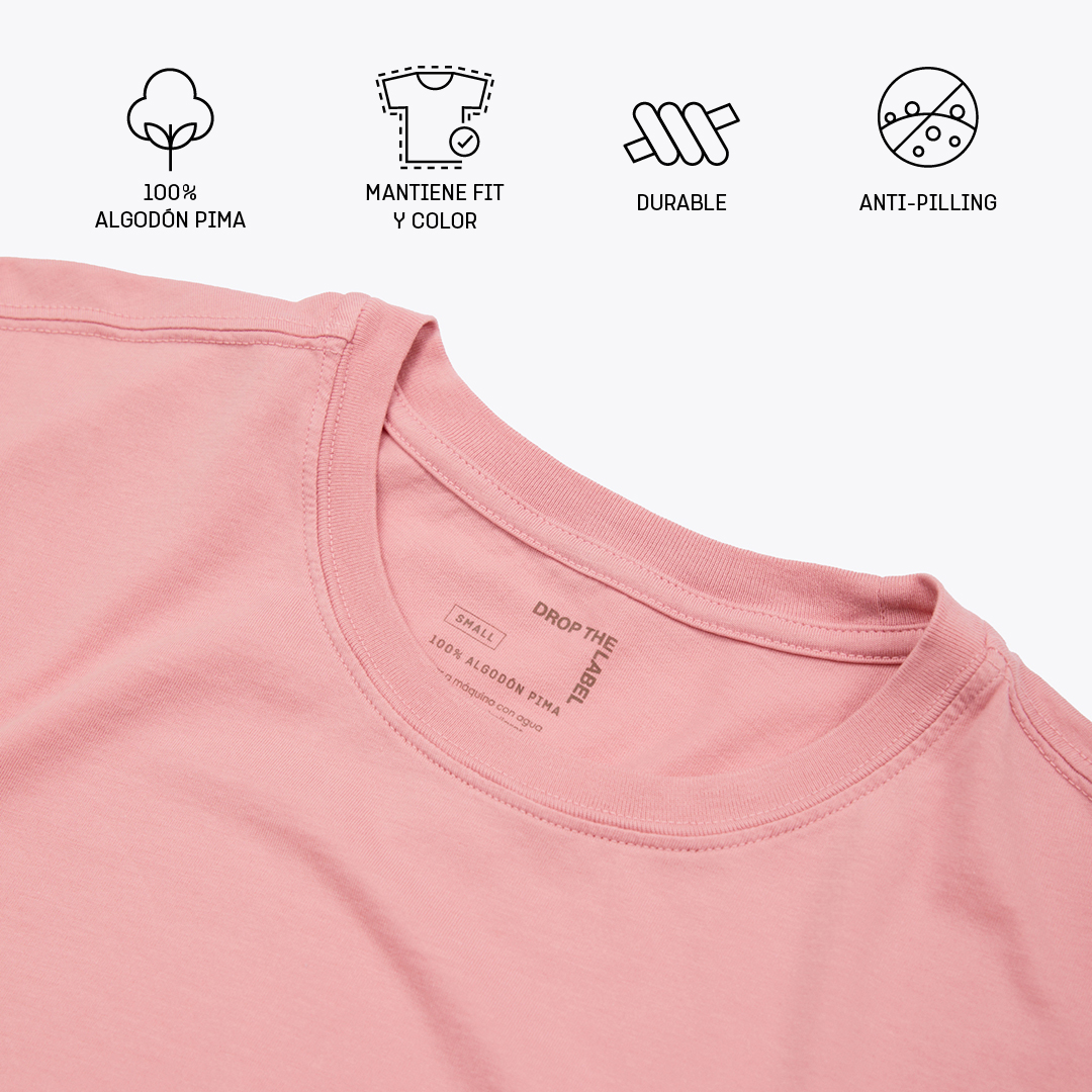 T-shirt | Pima Original | Coral Pink