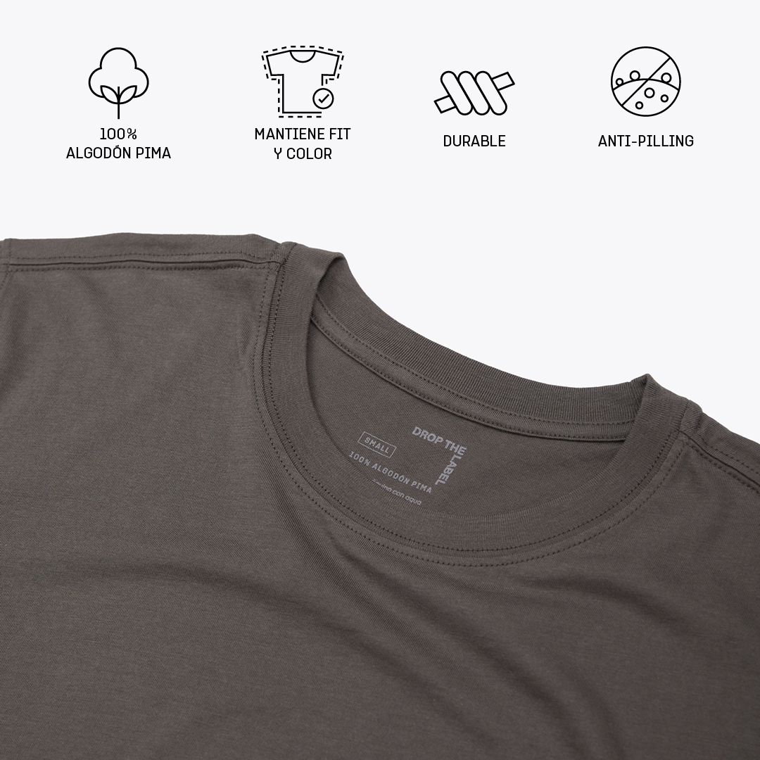 T-shirt | Pima Original | Earth Brown