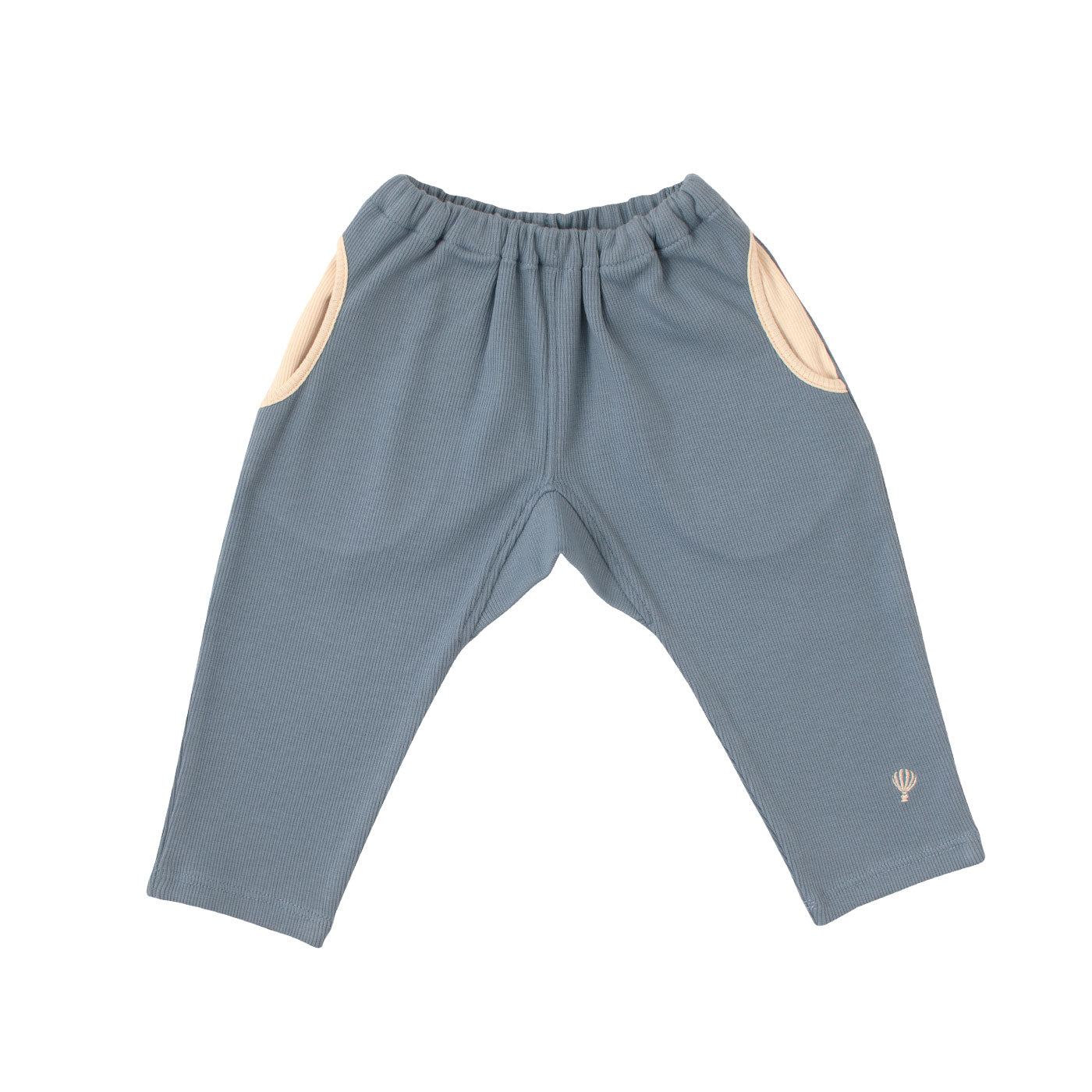 YORI PANT RIB - POLVO AZUL