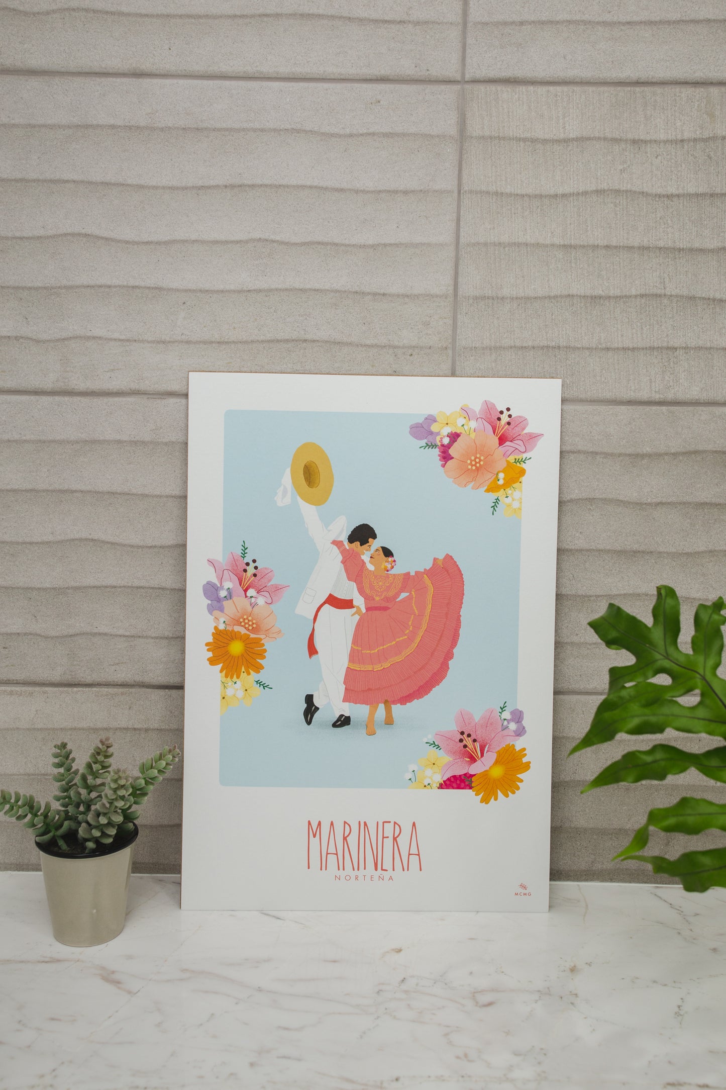 Art Print Marinera grande - Aguacate Shop Perú