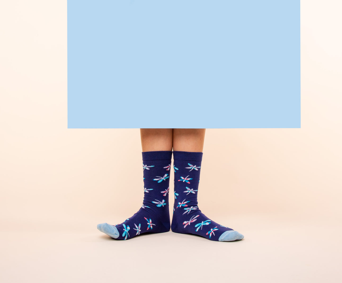 CALCETINES CASUALES LIBELULAS