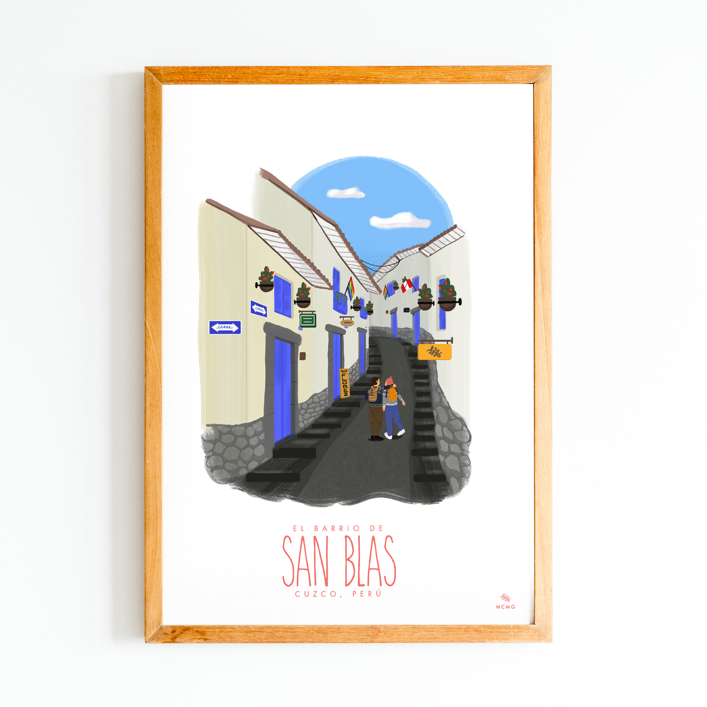Art Print San Blas grande - Aguacate Shop Perú