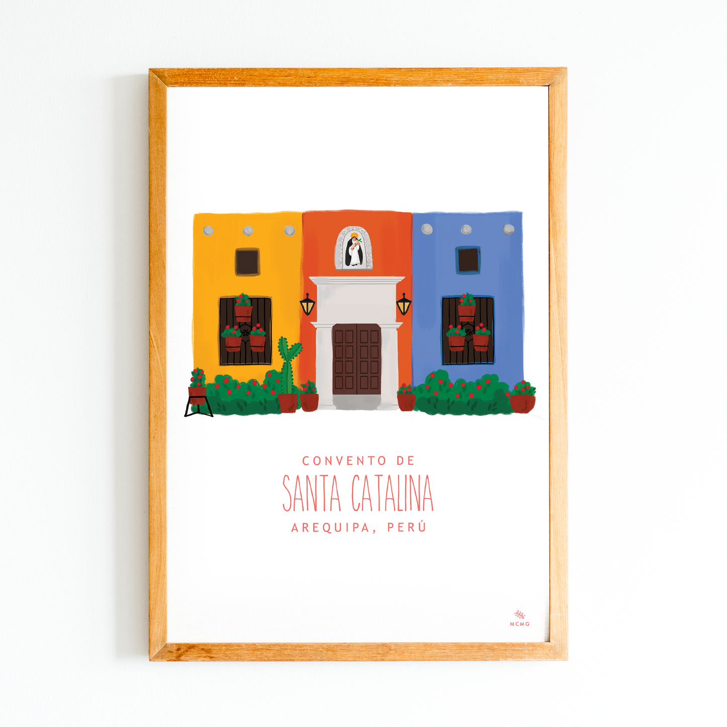 Art Print Santa Catalina grande - Aguacate Shop Perú