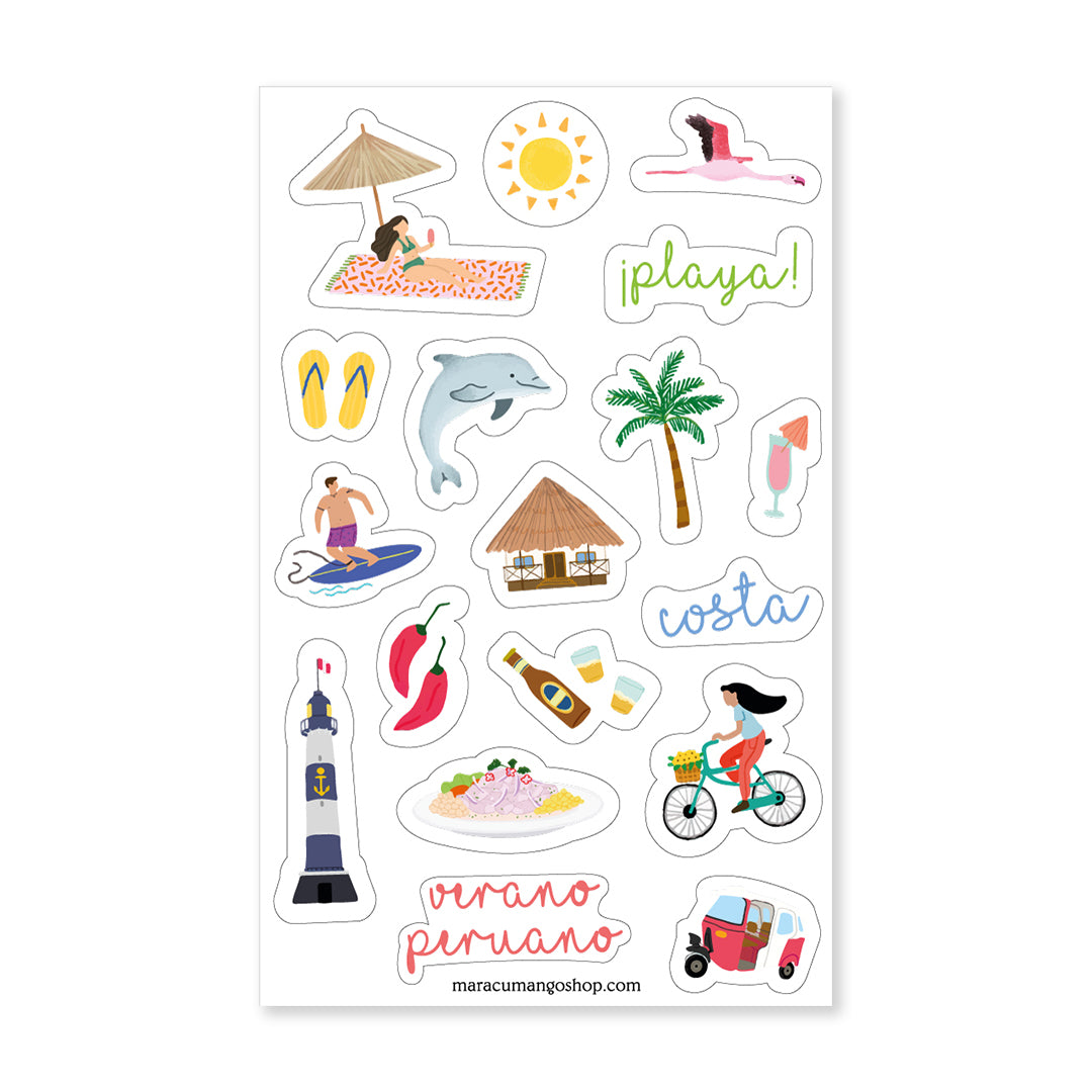 Sticker Verano Peruano