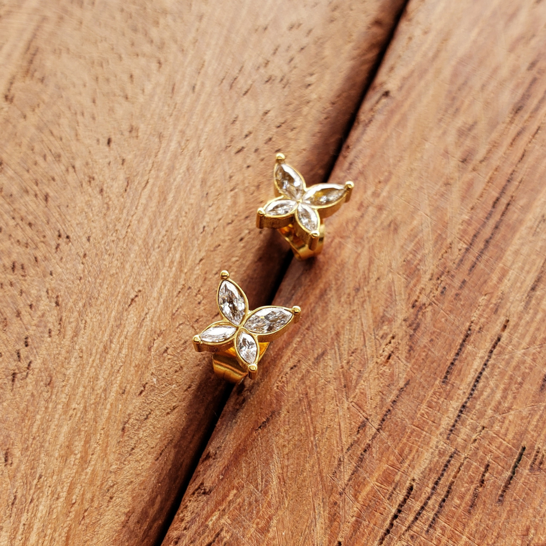 Aretes Mariposa