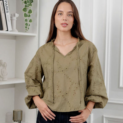 Blusa Iliana verde