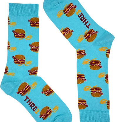 CALCETINES CASUALES HAMBURGUESAS - Aguacate Shop Perú