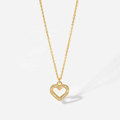 Collar Corazón de Circones