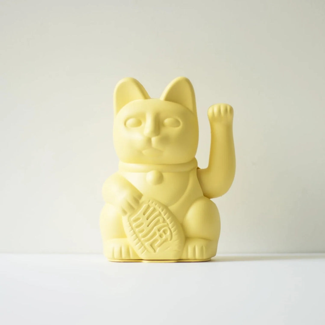 Gatos de la Suerte - Amarillo bebé