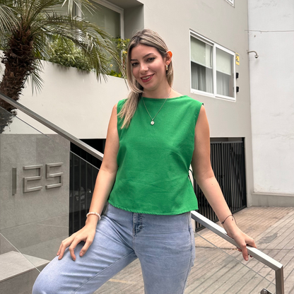 Blusa Maca Verde