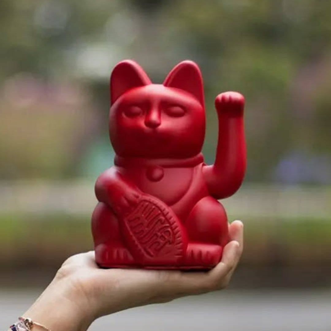 Gatos de la Suerte - rojo - Aguacate Shop Perú