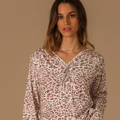 Noelia - Animal Print Topo