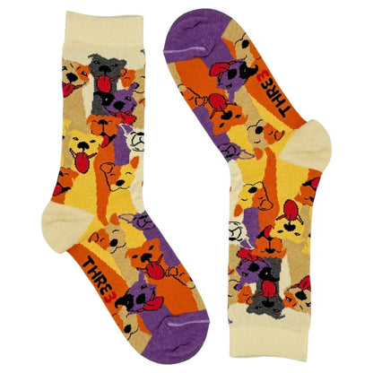 CALCETINES CASUALES DOGGIES M