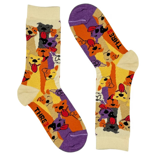 CALCETINES CASUALES DOGGIES M - Aguacate Shop Perú
