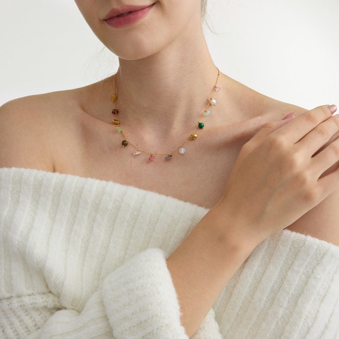Collar Natural Stones