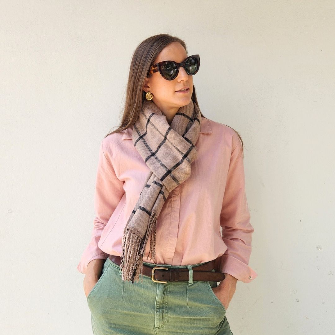 Bufanda Oxford - Taupe
