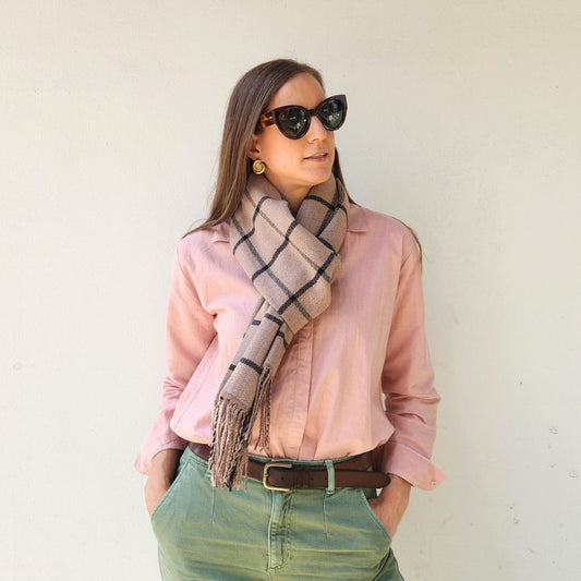 Bufanda Oxford - Taupe