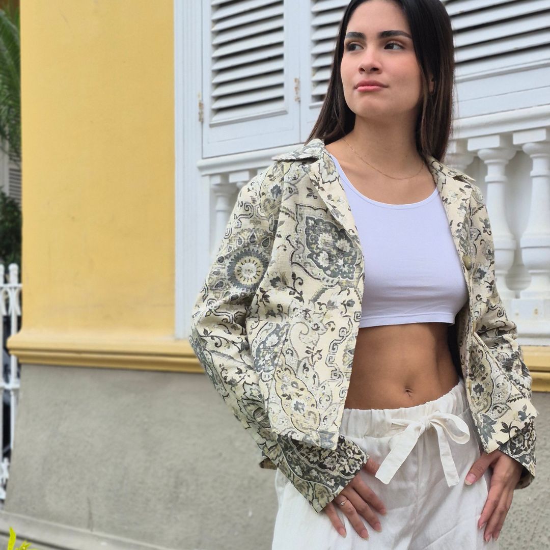 Chaqueta Stephanie - Beige vintage