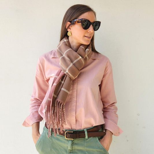 Bufanda Oxford - Blush