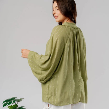Blusa Miranda Verde - Aguacate Shop Perú