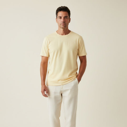 T-shirt | Pima Original | Peach Sorbet - Aguacate Shop Perú