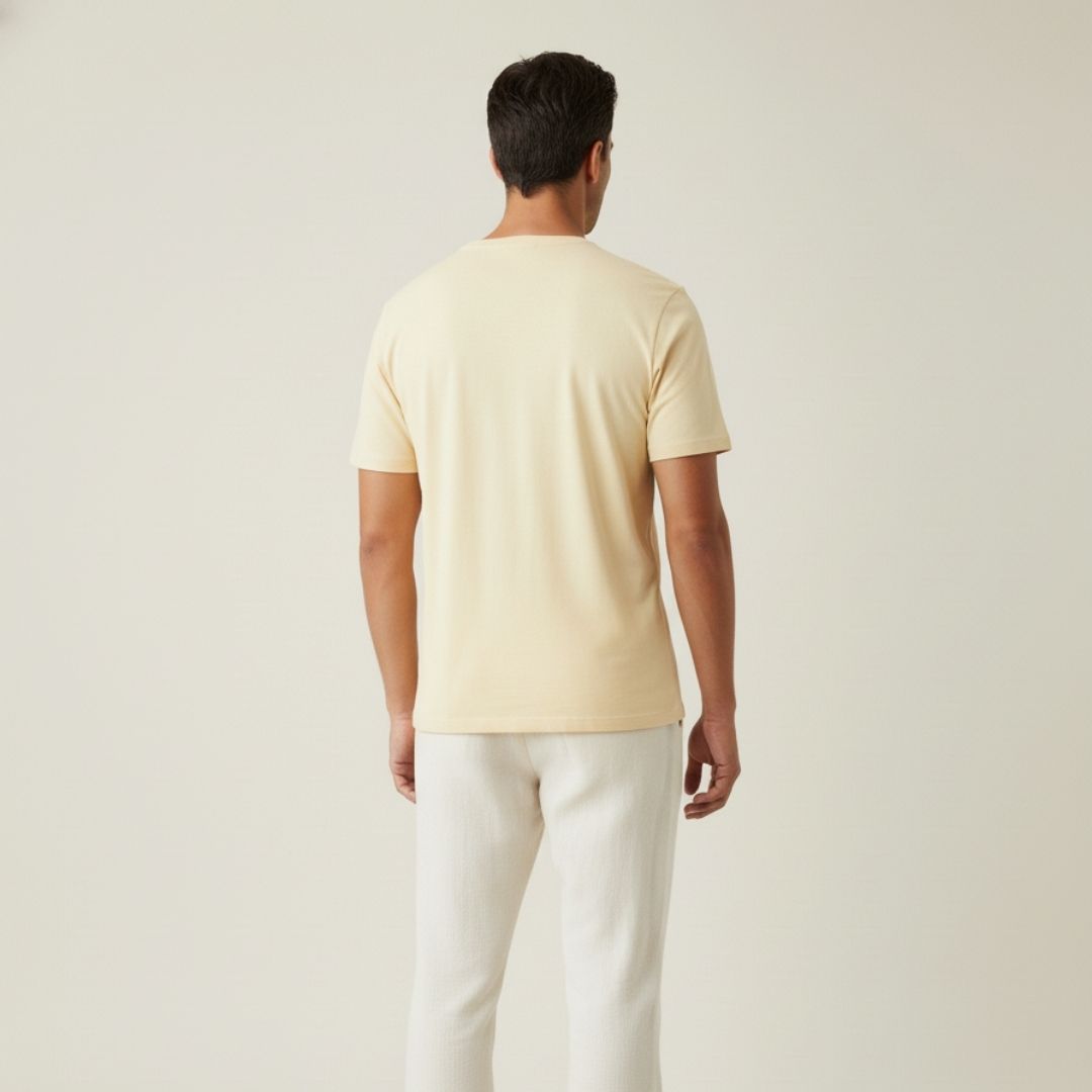T-shirt | Pima Original | Peach Sorbet - Aguacate Shop Perú