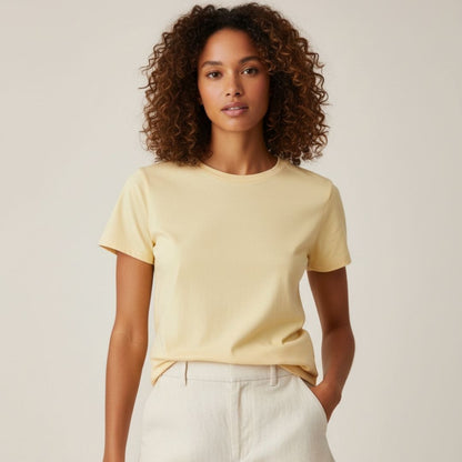 T-shirt | Everyday Pima | Peach Sorbet - Aguacate Shop Perú