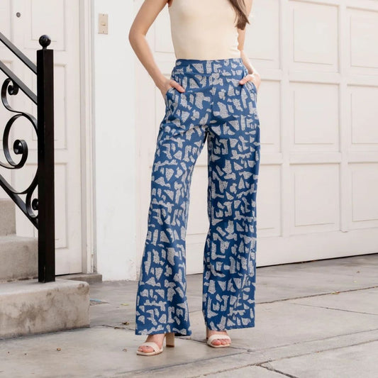 Pantalón Constanza Azul - Aguacate Shop Perú