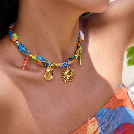 Collar Dolce Vita -  Sunset - Aguacate Shop Perú