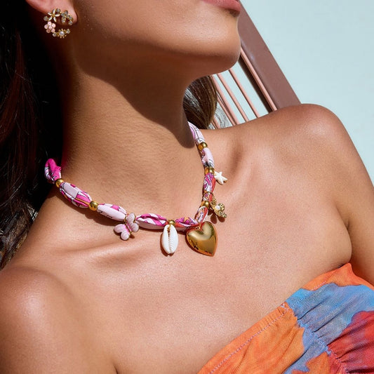 Collar Dolce Vita -  Rosé - Aguacate Shop Perú