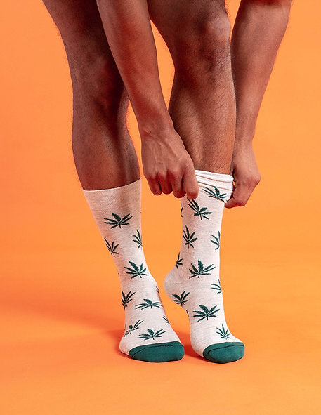 CALCETINES CASUALES CANNABIS