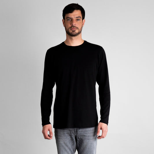 Long Sleeve | Pima Original | Black - Aguacate Shop Perú